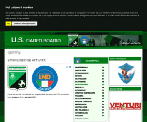 Usdarfoboario.it(DARFO BOARIO) Screenshot