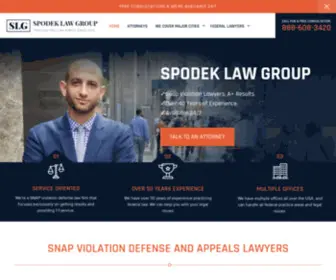 UsdasnapViolationlawyers.com(USDA SNAP Violation Lawyers) Screenshot