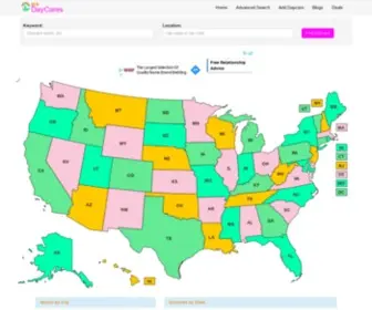 Usdaycares.com(US Daycares) Screenshot