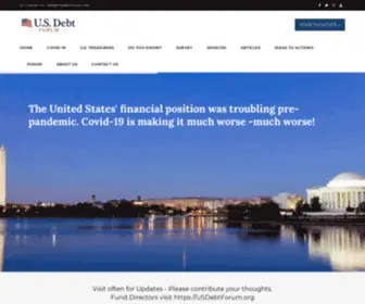 Usdebtforum.com(US Debt Forum) Screenshot