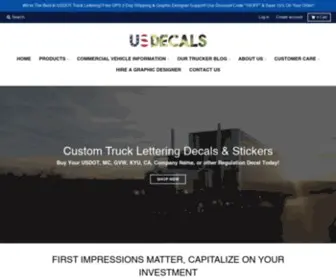 Usdecalsandvinyls.com(US Decals) Screenshot