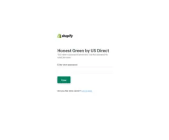 Usdhonestgreen.com(Honest Green by US Direct) Screenshot