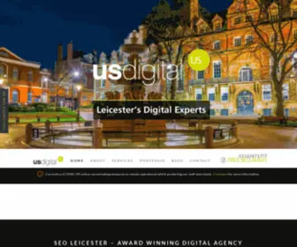 Usdigital.co.uk(Leicester SEO) Screenshot