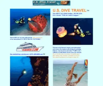 Usdivetravel.com(U.S) Screenshot