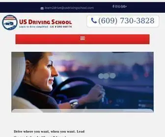 Usdrivingschool.com(US Driving School) Screenshot