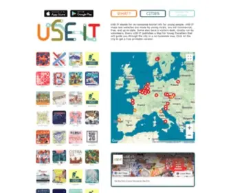 Use-IT.travel(USE-IT EUROPE) Screenshot