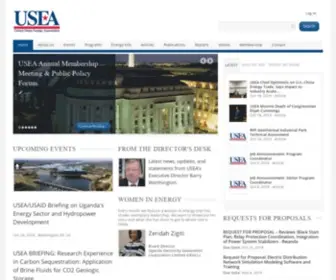 Usea.org(United States Energy Association) Screenshot
