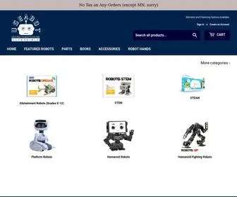 Useabot.com(Useabot is a global robotics retailer) Screenshot