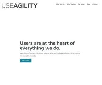 Useagility.com(Useagility) Screenshot