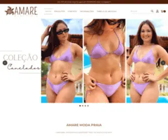 Useamaremodapraia.com(Amare Moda Praia) Screenshot