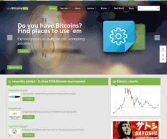 Usebitcoins.info(The bitcoin catalog) Screenshot