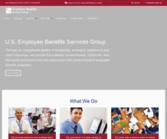 Usebsg.com(Employee Benefits Services Group) Screenshot