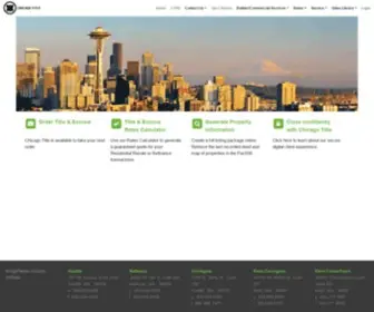 Usechicagotitle.com(Chicago Title) Screenshot