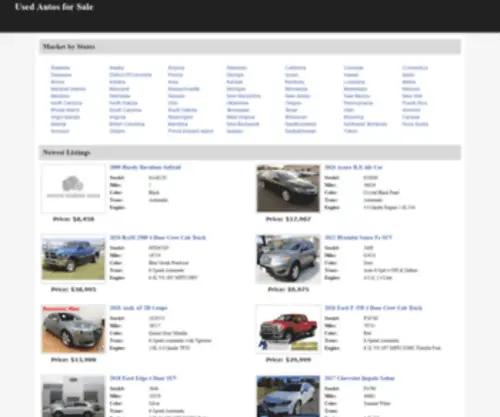 Used-Auto-4-Sale.com(Used Auto 4 Sale) Screenshot