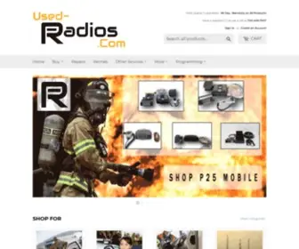 Used-Radios.com(Buy, Sell, Repair or Trade Today) Screenshot