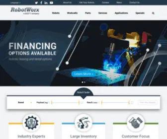 Used-Robots.com(Industrial Robot Automation Integrator Industrial Robot Automation Integrator) Screenshot