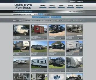 Used-RVS-For-Sale.com(Used RVs for Sale) Screenshot