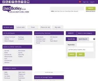 Usedbatley.co.uk(Classifieds for Jobs) Screenshot