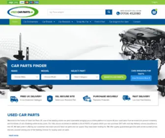 Usedcarpartsuk.co.uk(Buy used car parts UK) Screenshot