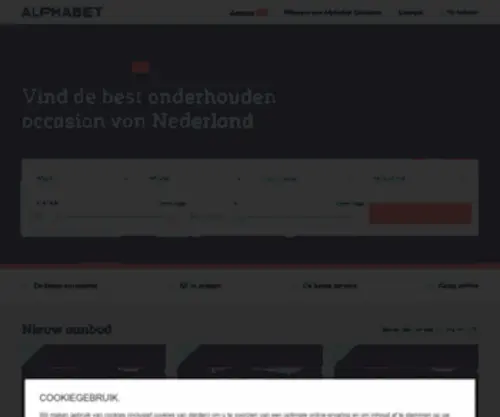 Usedcarscentre.nl(Usedcarscentre) Screenshot