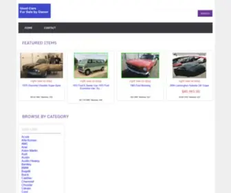 Usedcarsfsbo.com(Used Cars For Sale By Owner) Screenshot