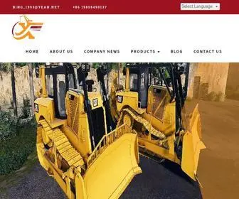 Usedexcavatorforsale.com(Cheap used bulldozers for sale) Screenshot