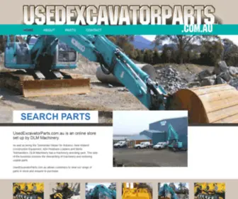 Usedexcavatorparts.com.au(Used Excavator Parts) Screenshot