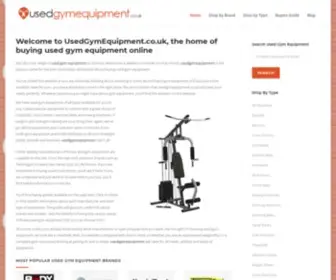 Usedgymequipment.co.uk(Used Gym Equipment) Screenshot