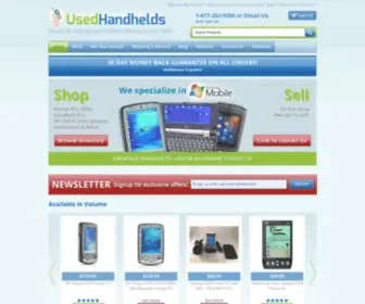 Usedhandhelds.com(Buy and Sell Used Handhelds) Screenshot