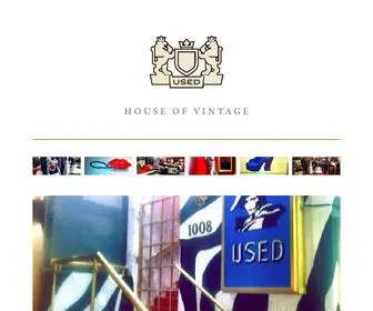 UsedhouseofVintage.com(Used House Of Vintage) Screenshot