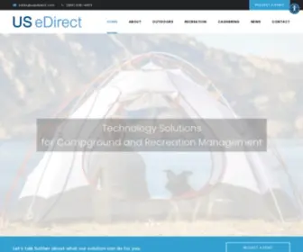 Usedirect.com(Technology Solutions for Recreation and Event Management) Screenshot