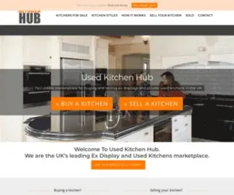 Usedkitchenhub.com(Ex Display Kitchens & Quality Used Kitchens) Screenshot