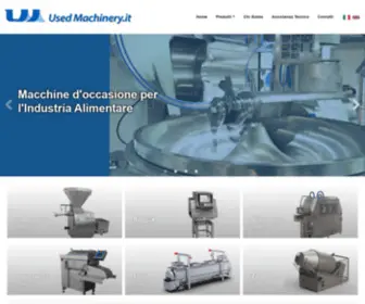 Usedmachinery.it(Used Machinery) Screenshot