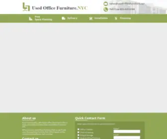 Usedofficefurniture.nyc(Used Office Furniture NYC) Screenshot