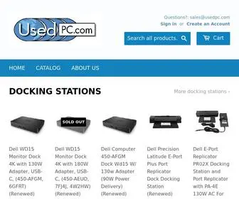 Usedpc.com(Used and refurbished laptops notebooks and off lease computer systems) Screenshot