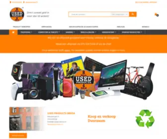 Usedproductsbreda.nl(Used Products Breda) Screenshot