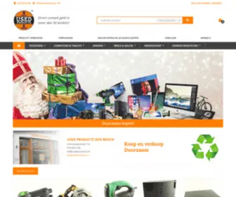 Usedproductsdenbosch.nl(Used Products Den Bosch) Screenshot