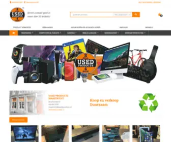 Usedproductsmaastricht.nl(Used Products Maasstricht) Screenshot