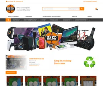 Usedproductsoss.nl(Used Products Oss) Screenshot