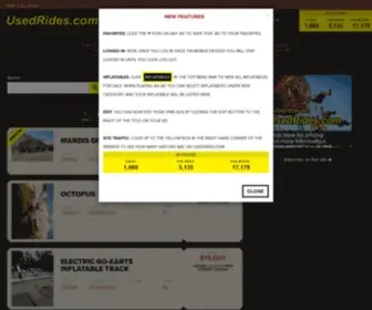 Usedrides.com(Used amusement equipment) Screenshot