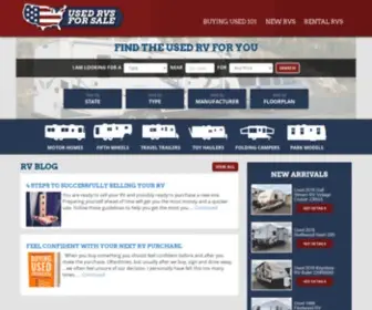 Usedrvsforsale.com(Used RVs For Sale) Screenshot