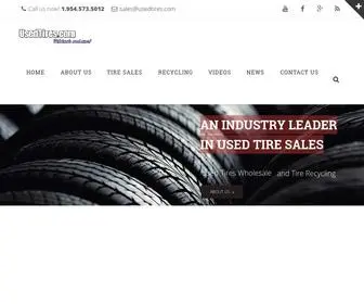 Usedtires.com(INDUSTRY LEADER IN USED CAR AND TRUCK TIRES) Screenshot