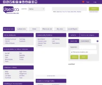 Usedtofino.com(Classifieds for Jobs) Screenshot