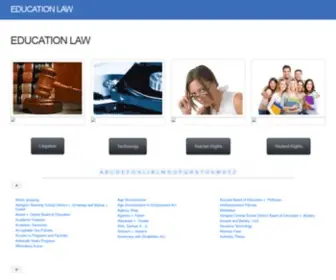 Usedulaw.com(Education Law) Screenshot
