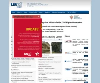 Usefnepal.org(USEF Nepal) Screenshot