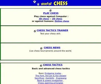 Usefulchess.com(Play or learn) Screenshot