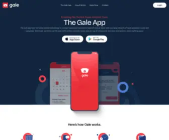 Usegale.com(Gale Healthcare Solutions) Screenshot