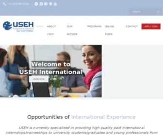 Useh.org(Your career compass) Screenshot