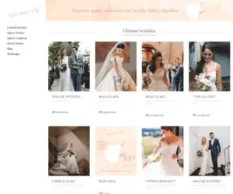 Useiumavez.com(Vestidos de noiva usados) Screenshot