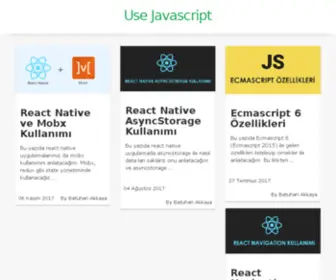 Usejavascript.com(Usejavascript) Screenshot